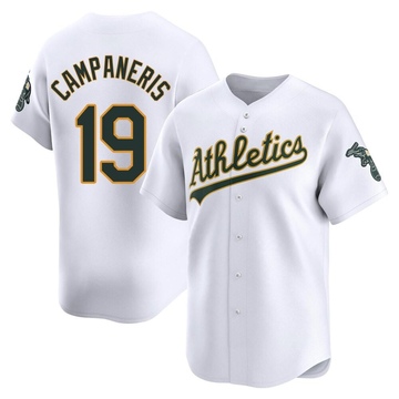 Limited Bert Campaneris Men's Oakland Athletics White Home Jersey