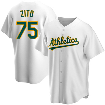 Barry Zito Jersey - Oakland Athletics 2000 Throwback MLB Baseball Jersey