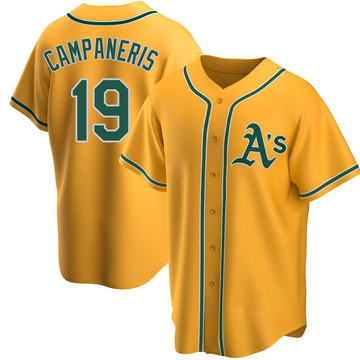 Women's Bert Campaneris Name & Number T-Shirt - Black - Tshirtsedge