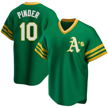 Chad Pinder Women's Oakland Athletics Home Jersey - White Replica