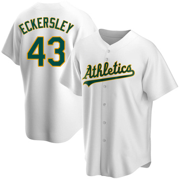 Dennis Eckersley Oakland Athletics Women's Green Backer Slim Fit T-Shirt 