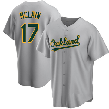 Denny Mclain Oakland Athletics Youth Gold RBI T-Shirt 