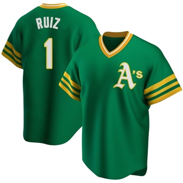 Jose Canseco Signed Oakland A's Yellow Throwback Majestic Replica