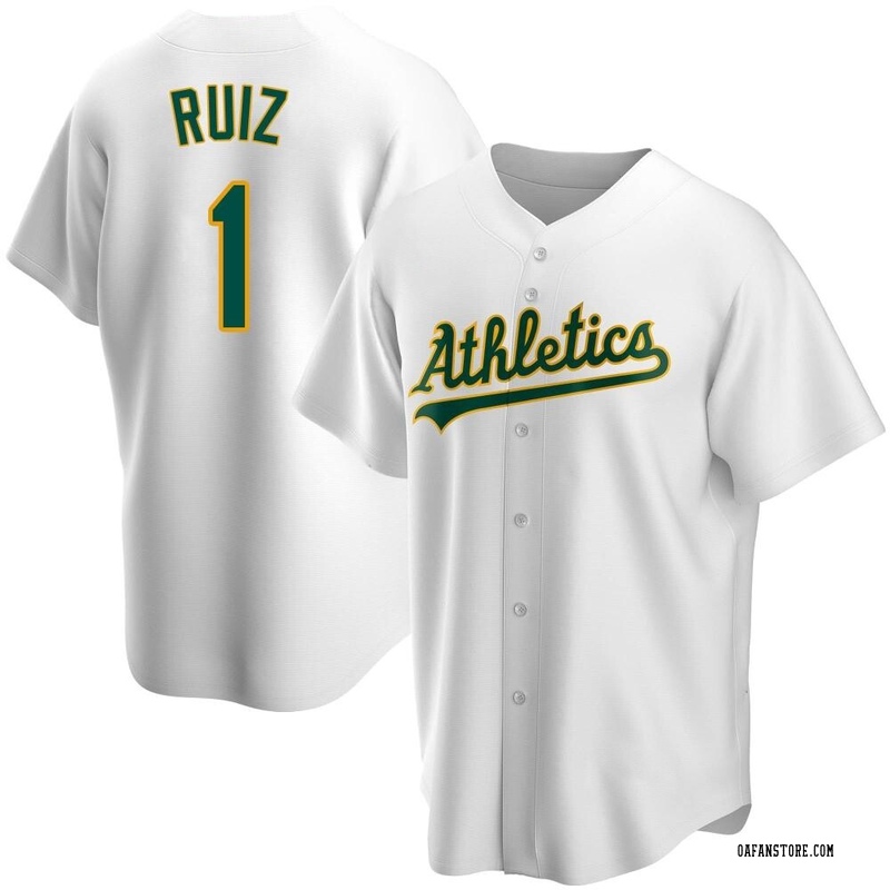 Men's Oakland Athletics Barry Zito White Home Jersey - Replica