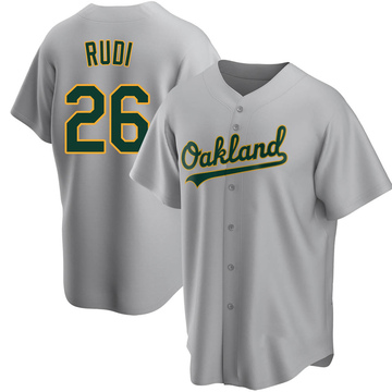 Joe Rudi Oakland Athletics Women's Black Roster Name & Number T-Shirt 