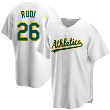 1968 Joe Rudi Oakland Athletics Game Worn Rookie Jersey