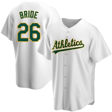 Jonah Bride Men's Nike Kelly Green Oakland Athletics Alternate Authentic Custom Jersey