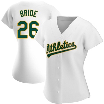 Jonah Bride Men's Nike Kelly Green Oakland Athletics Alternate Authentic Custom Jersey