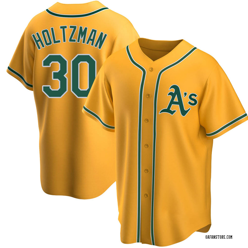 Zach Neal Youth Oakland Athletics Alternate Jersey - Black