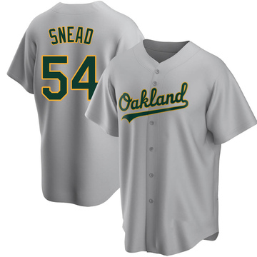 Kirby Snead Men's Nike Kelly Green Oakland Athletics Alternate Authentic Custom Jersey