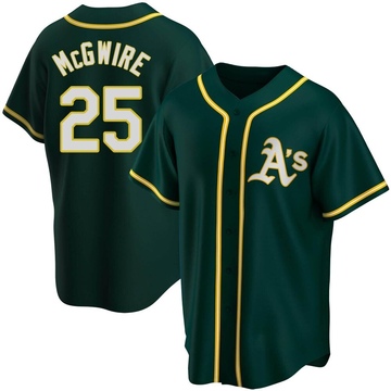 Mark McGwire Oakland Athletics 1989 World Series Alternate Green Men's  Jersey - SportsCare Physical Therapy