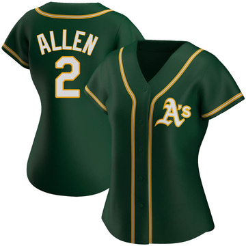 Youth Nike Khris Davis Green Oakland Athletics Alternate Replica Jersey Size: Small