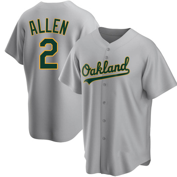 Nick Allen Men's Nike Kelly Green Oakland Athletics Alternate Authentic Custom Jersey