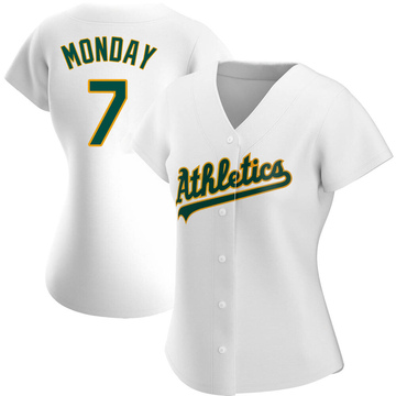 MAJESTIC  RICK MONDAY Oakland Athletics 1969 Cooperstown Baseball Jersey