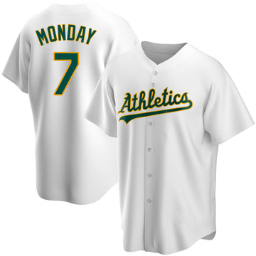 Rick Monday Oakland Athletics Women's Backer Slim Fit T-Shirt - Ash