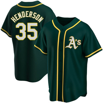 Authentic Rickey Henderson Oakland Athletics 1984 Pullover - Shop