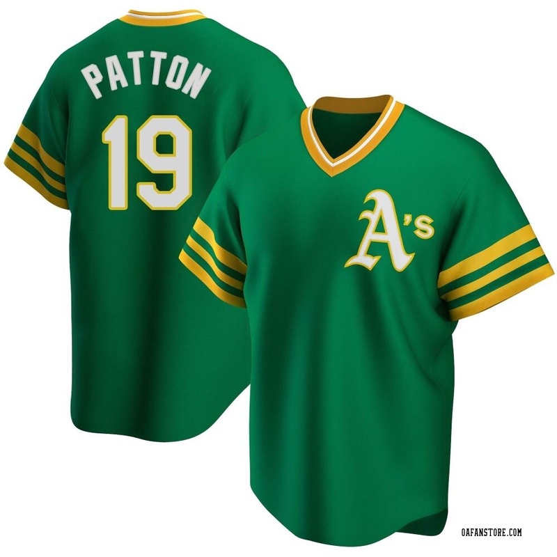 Spencer Patton Men's Oakland Athletics Alternate Jersey - Kelly