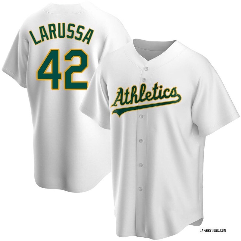 Men's Oakland Athletics Barry Zito White Home Jersey - Replica